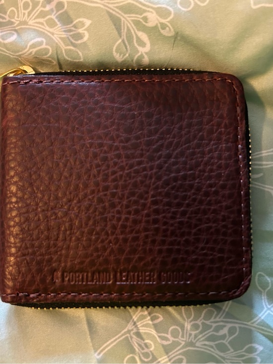 portland leather goods Other - PLG Men’s zip around wallet
